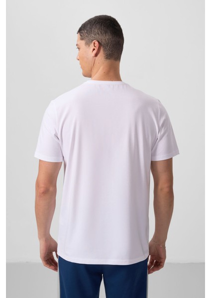 Standart Fit Basic O Yaka 3lü Paket Beyaz Erkek T-Shirt 87911 indirimleri