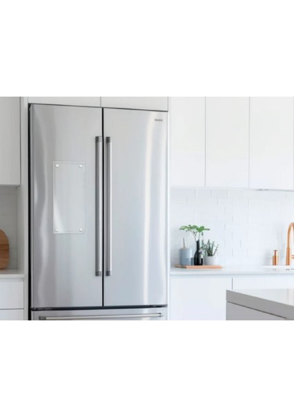 Notlu Manyetik Akrilik Haftalık Buzdolabı Takvimi | Mutfak Düzenleme Panosu