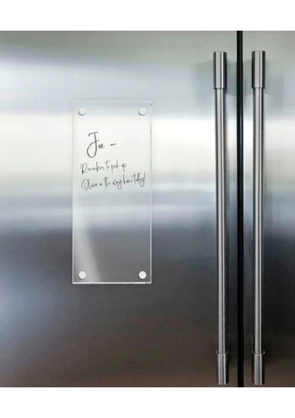 Notlu Manyetik Akrilik Haftalık Buzdolabı Takvimi | Mutfak Düzenleme Panosu modelleri