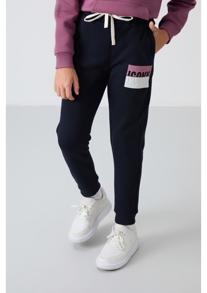 Tommy Life Soft Vişne-Lacivert Pamuklu Kalın Içi Tüylü Yumuşak Dokulu Standart Fit Nakışlı Erkek Çocuk eşofman takım - 11255 fırsatları