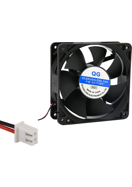 5V 8cm 2 Pinli Fan 8cm x 8cm x 2.5cm Dc 5V Fan fiyatları