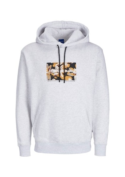 Jack Jones Erkek Gri Jorvesterbro Newton Sweat 12266801G