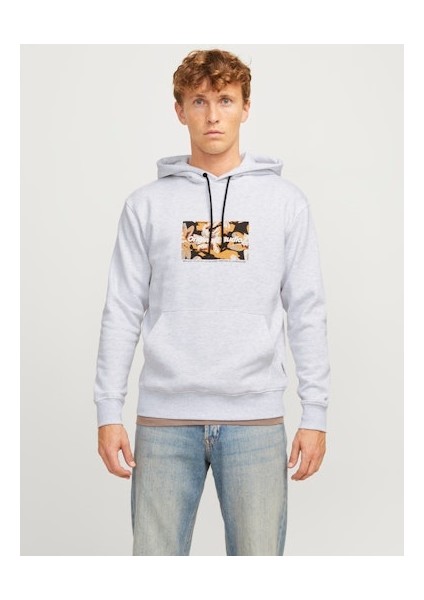 Jack Jones Erkek Gri Jorvesterbro Newton Sweat 12266801G fiyatları