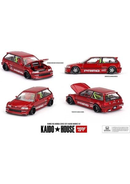 Honda Civic (Ef) Kaido Works V2 KHMG156
