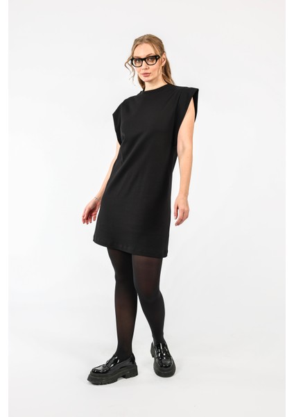 Vatka Görünümlü Uzun T-Shirt