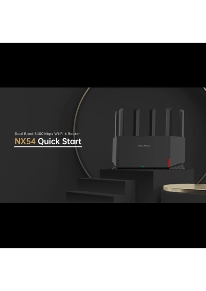 Magic NX54, Dual Band, Wifi 6, 5400MBPS, 4port Gigabit, 6AD Anten, Masaüstü, Router, Access Point fırsatları