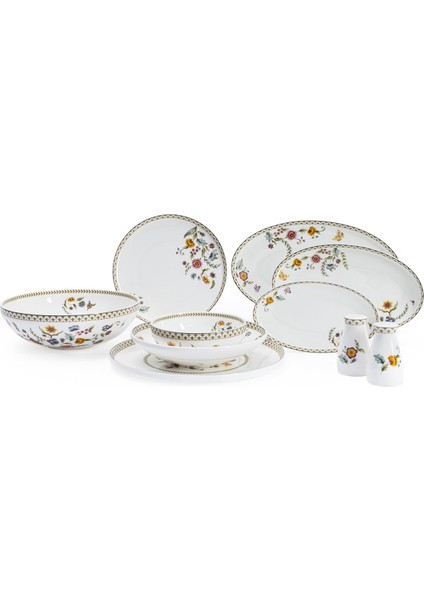 Sky Bloom 12 Kişilik 60 Parça Yemek Takımı PA2048