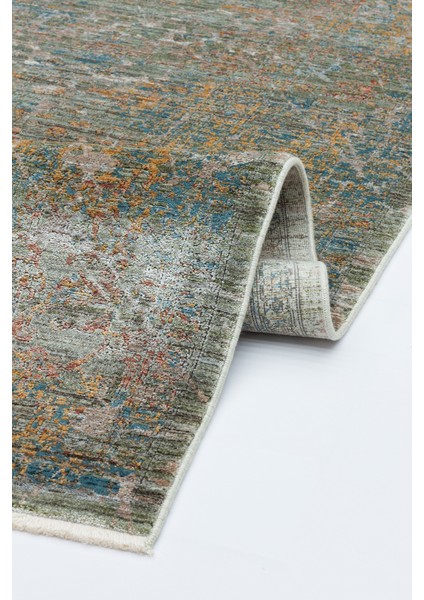 Cruz Modern Yeşil Bambu Dikdörtgen Modern Desenli Akrilik Hav Vermeyen Leke Tutmayan Kolay Temizlenen Yumuşak Makine Salon Yolluk Mutfak Halı fiyatları