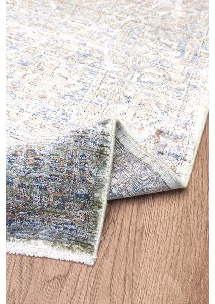 Cruz Modern Yeşil Bambu Dikdörtgen Modern Desenli Akrilik Hav Vermeyen Leke Tutmayan Kolay Temizlenen Yumuşak Makine Salon Yolluk Mutfak Halı fırsatları