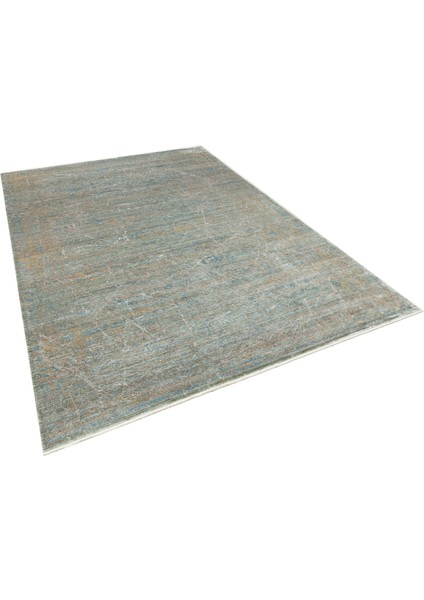 Cruz Modern Yeşil Bambu Dikdörtgen Modern Desenli Akrilik Hav Vermeyen Leke Tutmayan Kolay Temizlenen Yumuşak Makine Salon Yolluk Mutfak Halı