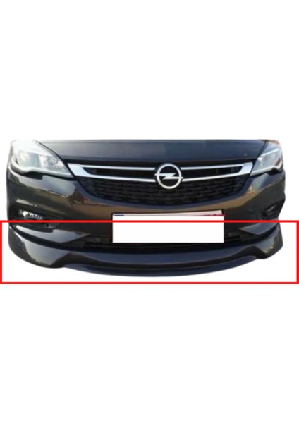 Opel Astra K 2015+ Ön Tampon Eki (( Boyasız ))