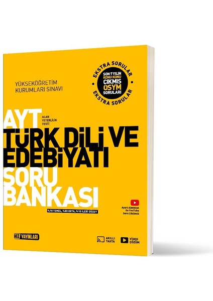 Hız Ayt Türk Dili ve Edebiyatı Soru Bankası