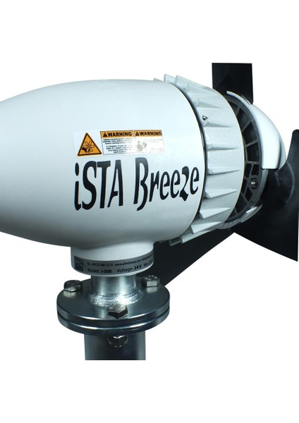 Set İ-500 12V/24V Rüzgar Türbini +Hibrit Şarj Kontrol Cihazı + Direk Seti Ista-Breeze indirimleri