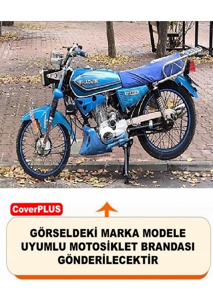 Haojin Sunny 125T Pro Arka Çanta Uyumlu Branda Siyah Kırmızı-Dikişli Reflektörlü Motosiket Brandası Motor Örtüsü Çadır Su Geçirmez Motosiklet Kılıfı Motor Brandası fiyatları