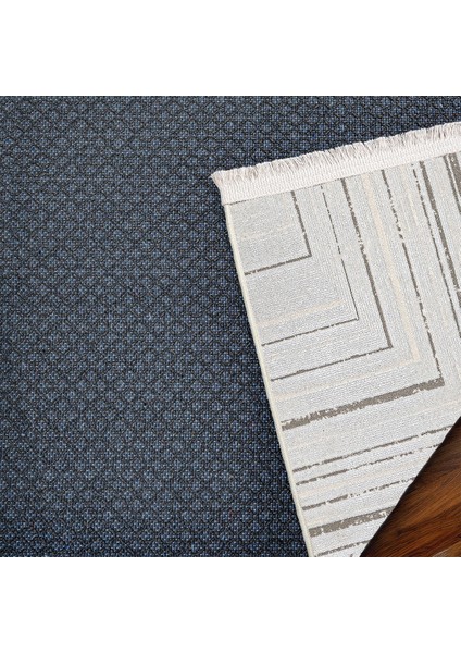 Krem Çerçeveli Etnik Modern Desenli Pamuk Makinada Yıkanabilir Hav Toz Vermez Leke Tutmayan Kaymaz Taban Dijital Makine Baskı Salon Yolluk Mutfak Halı modelleri