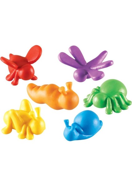 Bahçede Plastik Böcekler 72 Parça fırsatları