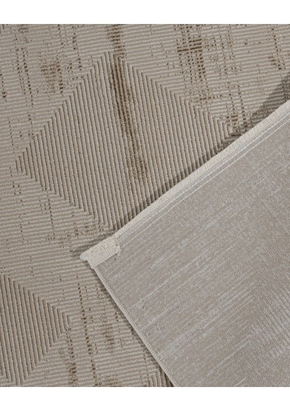 Antonia Modern Bej Mikrofiber Dikdörtgen Modern Desenli Akrilik Hav Vermeyen Leke Tutmayan Kolay Temizlenen Yumuşak Makine Salon Yolluk Mutfak Halı fırsatları