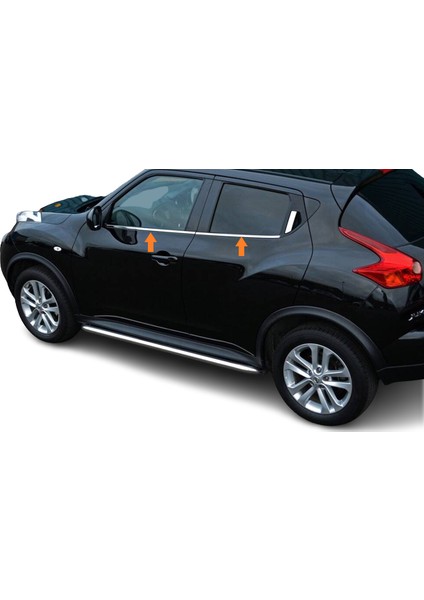 Cam Çıtaları Krom 4 Parça Juke Suv 2010 ve Sonrası Modeller Için fiyatları