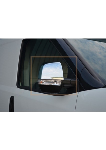 Ayna Kapağı Krom 2 Parça Doblo Panel Van Lav 2010 ve Sonrası Modeller Için modelleri