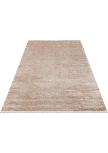 Düz Bej Viskon Dikdörtgen Modern Desenli Akrilik Hav Vermeyen Leke Tutmayan Kolay Temizlenen Yumuşak Makine Salon Yolluk Mutfak Halı fırsatları