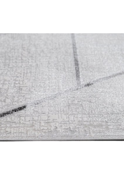 Lale Geometrik Antrasit Polyester Dikdörtgen Modern Desenli Akrilik Hav Vermeyen Leke Tutmayan Kolay Temizlenen Yumuşak Makine Salon Yolluk Mutfak Halı modelleri