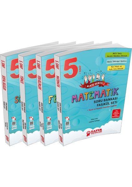 Yeni Müfredat 5. Sınıf Tam Set - 4 Kitap Türkçe - Matematik - Fen Bilimleri - Sosyal indirimleri