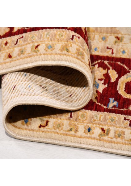 Çerçeveli Bej Pamuk Dikdörtgen Modern Desenli Akrilik Hav Vermeyen Leke Tutmayan Kolay Temizlenen Yumuşak Makine Salon Yolluk Mutfak Halı modelleri