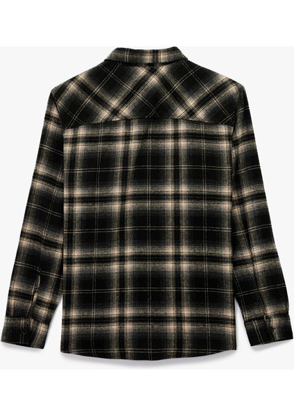 Regular Fit Uzun Kollu Düğmeli Klasik Yaka Oduncu Gömleği fiyatları