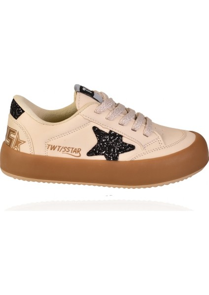 Sstar Beyaz Gümüş Kız Çocuk Cırtlı Bantlı Sneaker Spor Ayakkabı modelleri