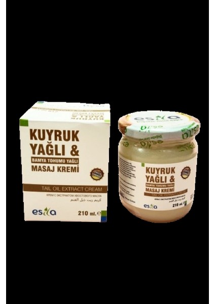 Esila Kuyruk Yağlı Masaj Kremi 210ML Akıllı Krem