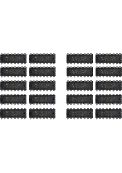 20PCS Ic 74HC595 74HC595N SN74HC595N Dıp-16 Mantık-Kayma Kayıt (Yurt Dışından)
