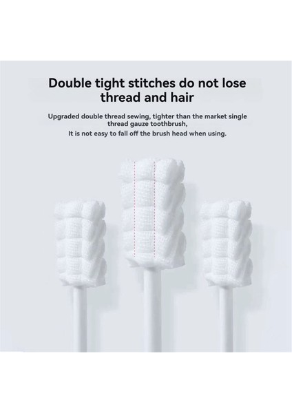 Yenidoğan Bebek Diş Fırçası Bebek Dil Kaplama ve Süt Lekesi Temizleme Pamuklu Çubuk Bebek Ağız Temizleme Pamuklu Çubuk (Yurt Dışından) modelleri