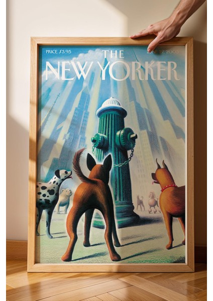 The New Yorker Çerçeveli Tablo June 27 2005 - Yazın Köpek Günleri Tablosu fiyatları