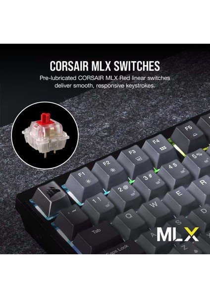 K65 Plus Wireless Rgb %78 Mekanik Klavye (CH-91D401L-TR) fiyatları