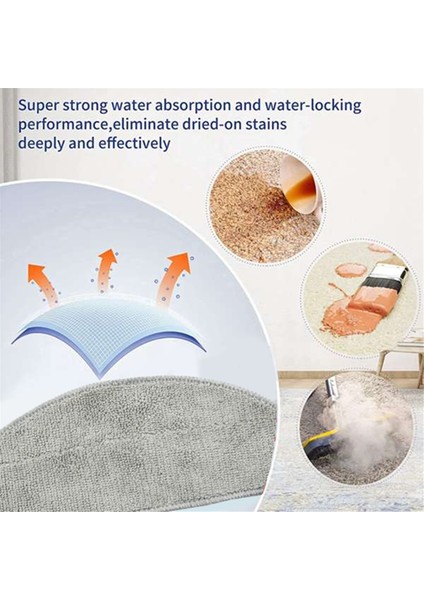 Ultenic D10/T10 Lite Proscenic Q8/Q8MAX Elektrikli Süpürge Parçaları Için Paspas Bezi Verimli Ev Temizlik Aksesuarları 4 Adet (Yurt Dışından) fiyatları