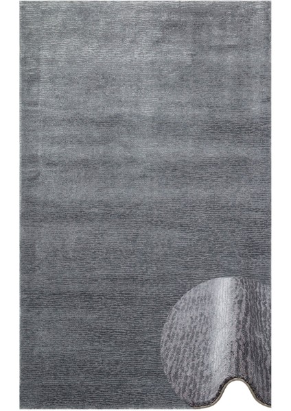 Milwaukee Modern Gri Yün Dikdörtgen El Dokuma