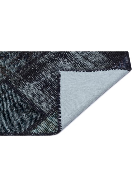 Iskece Siyah Eskitme Etnik Modern Desenli Yün Hav Toz Vermez Leke Tutmayan Salon Yolluk Mutfak El Dokuma Halı fiyatları