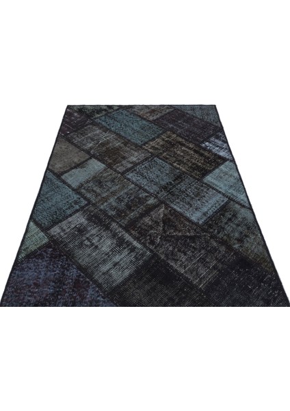 Iskece Siyah Eskitme Etnik Modern Desenli Yün Hav Toz Vermez Leke Tutmayan Salon Yolluk Mutfak El Dokuma Halı modelleri