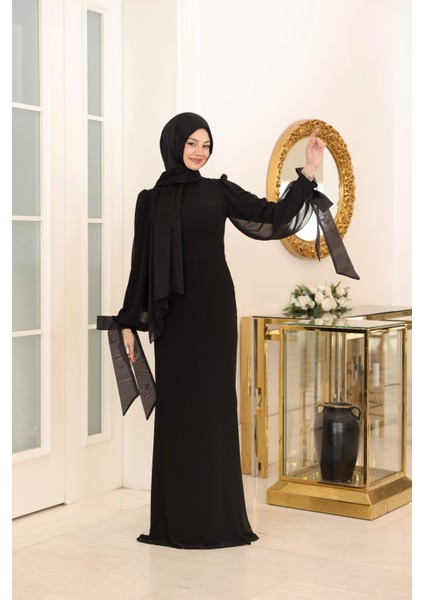 Tesettür Abiye Firuze modelleri