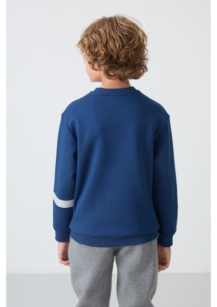 Parlament Pamuklu Kalın Içi Tüylü Yumuşak Dokulu Standart Fit Baskılı Erkek Çocuk sweatshirt - 11238 indirimleri