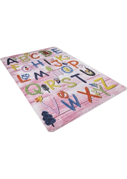 Kunming Figürlü Pembe Polyester Dikdörtgen Modern Desenli Pamuk Makinada Yıkanabilir Hav Toz Vermez Leke Tutmayan Kaymaz Taban Dijital Makine Baskı Salon Yolluk Mutfak Halı fiyatları