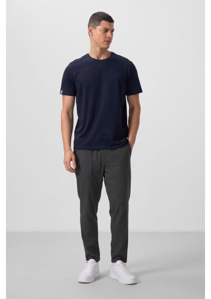 Tommy Life Lacivert Erkek Basic Kısa Kol Standart Kalıp O Yaka T-Shirt - 87911 fiyatları