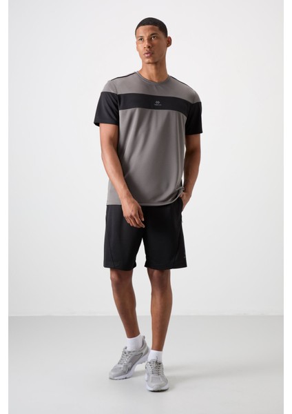 Tommy Life Siyah Polyester Kalın Yumuşak Comfort Fit Erkek Şort - 81273