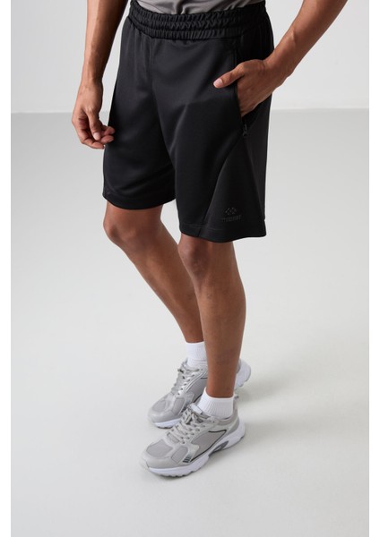 Tommy Life Siyah Polyester Kalın Yumuşak Comfort Fit Erkek Şort - 81273 fiyatları