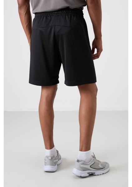 Tommy Life Siyah Polyester Kalın Yumuşak Comfort Fit Erkek Şort - 81273 indirimleri