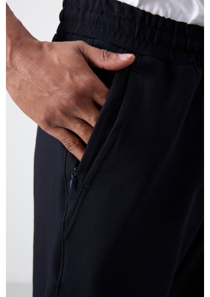 Tommy Life Lacivert Pamuk Yumuşak Dokulu Standart Fit Nakışlı Erkek Eşofman Alt - 82133 modelleri