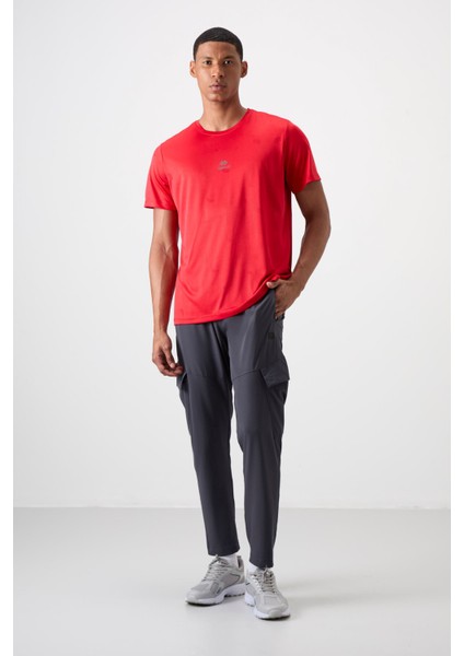 Tommy Life Kırmızı Polyester Nefes Alan Jakarlı Ince Esnek Standart Fit Erkek Performans T-Shirt - 88397 fiyatları