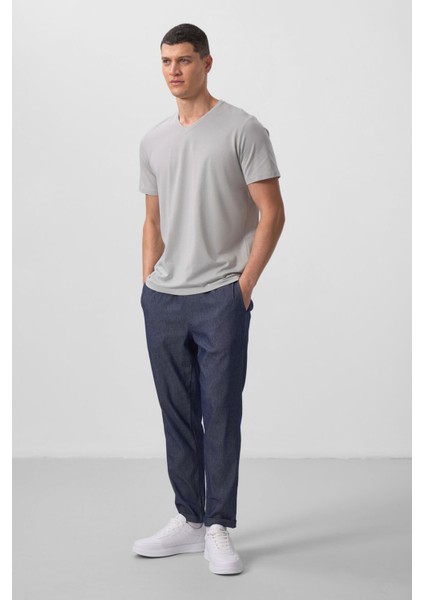 Taş Basic Kısa Kol Standart Kalıp V Yaka Erkek T-Shirt - 87912 fiyatları