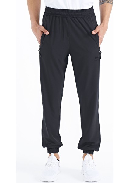 Tommy Life Siyah Erkek Basic Cepli Bağcıklı Rahat Form Lastik Paça Eşofman Altı - 84826 fiyatları