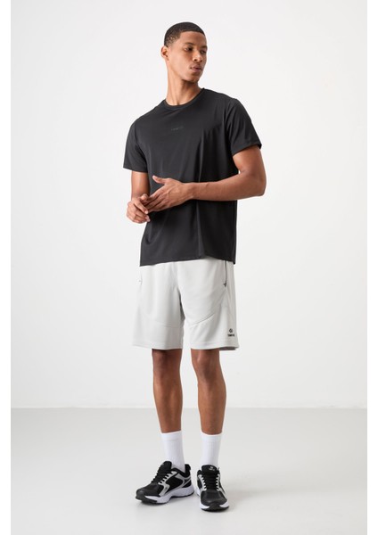 Tommy Life Siyah Polyester Nefes Alan Dokulu Ince Esnek Standart Fit Erkek Performans T-Shirt - 88384 fiyatları